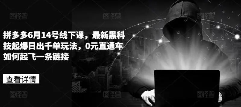【拼多多最新黑科技起爆日出千单玩法】插图 【拼多多最新黑科技起爆日出千单玩法】