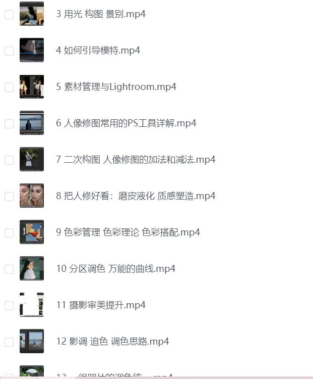 人像摄影专业班 打造多风格摄影技术 小白到高手男生必备插图 人像摄影专业班 打造多风格摄影技术 小白到高手男生必备