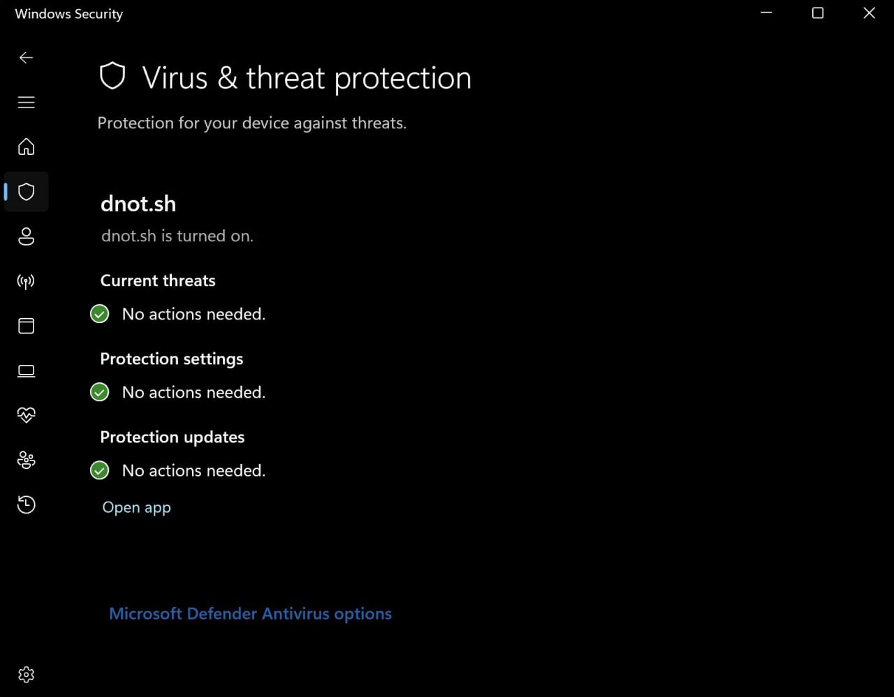 defendnot &ndash; 禁用 Windows Defender