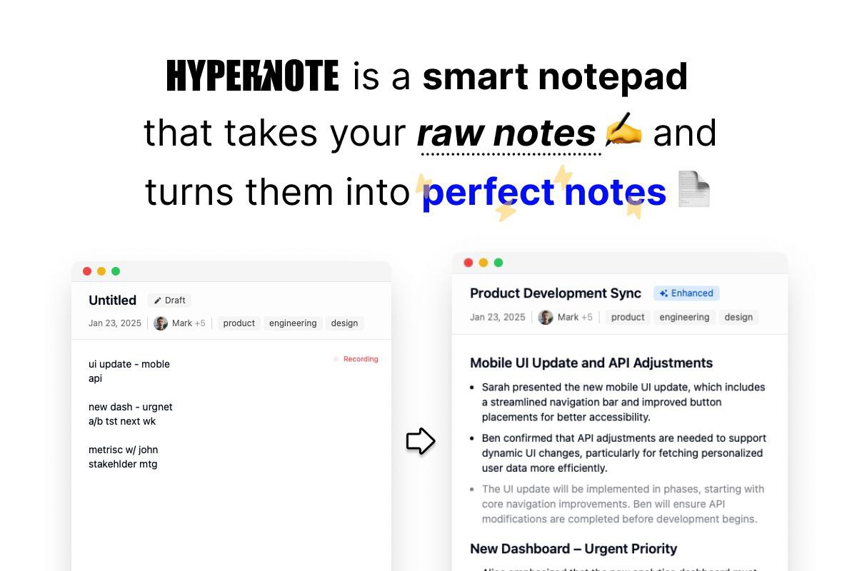 Hyprnote &ndash; AI 驱动会议记录和摘要工具