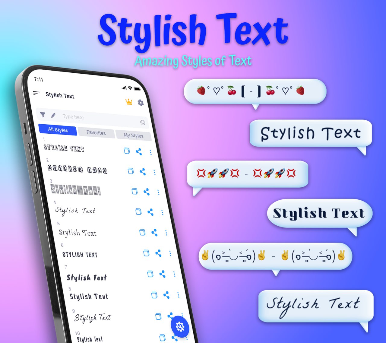 Stylish Text &ndash; 特殊文字转换器 v1.3.9