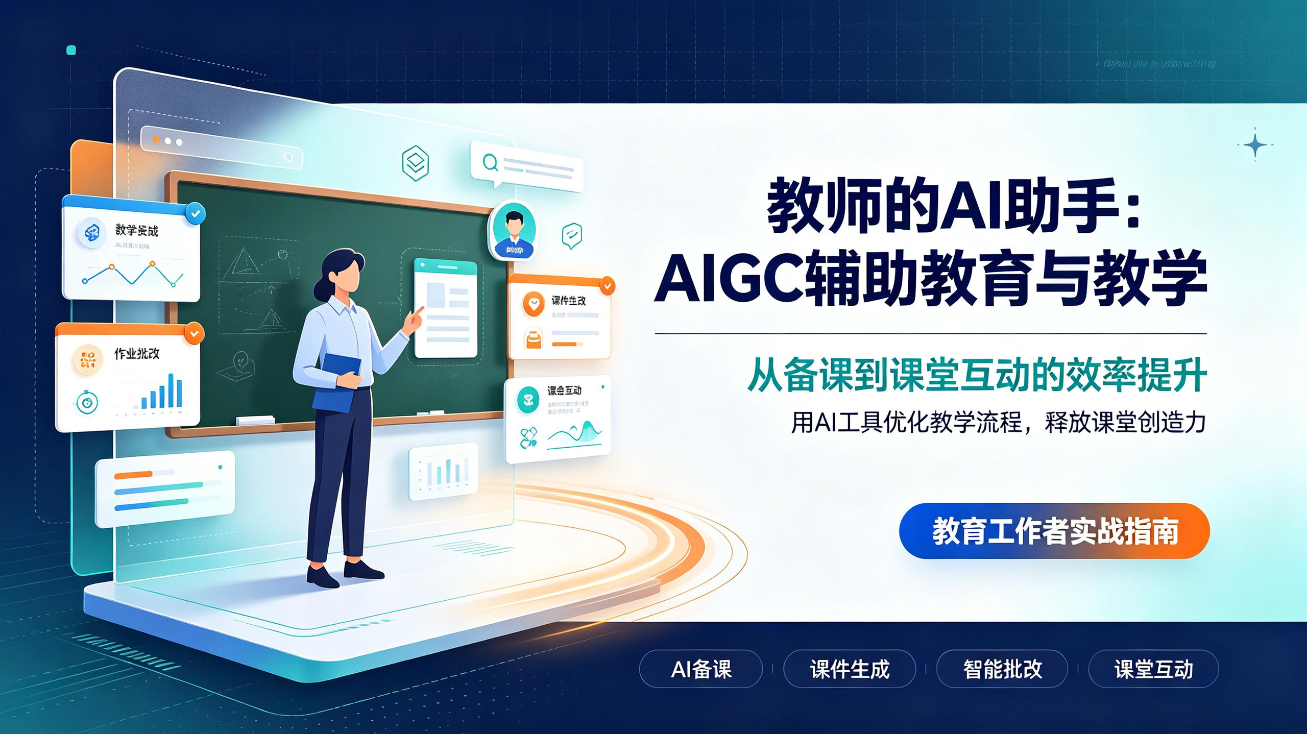 教师的AI助手：AIGC辅助教育与教学