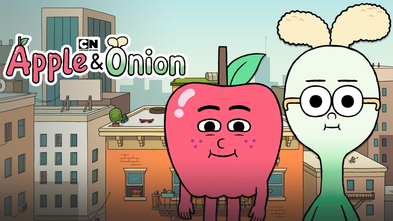 少儿英语启蒙动画《苹果和洋葱 Apple &amp; Onion》