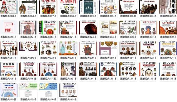 图解经典 系列精选.pdf合集：老庄 易经 风水 奇门遁甲 道教等