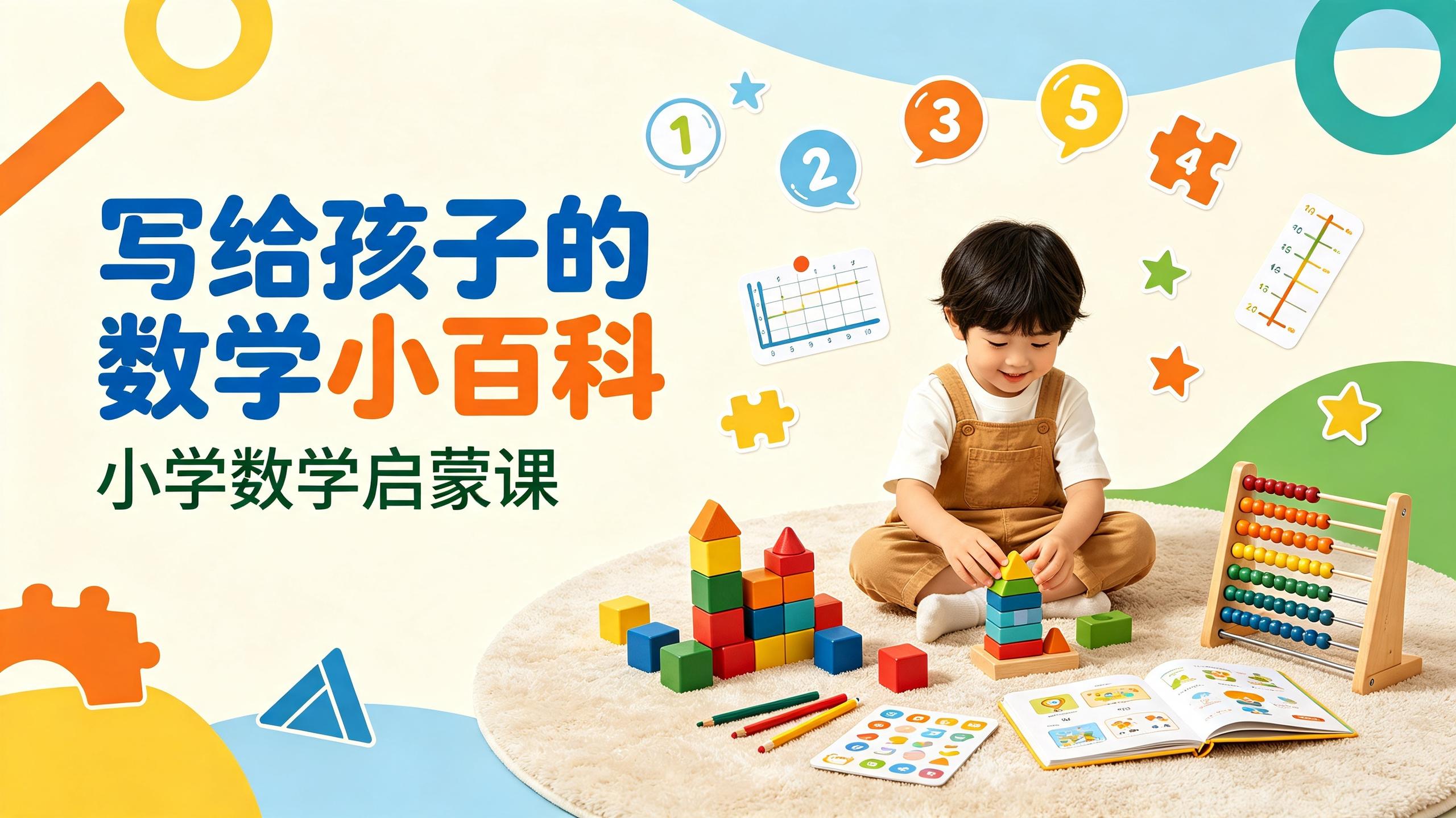 写给孩子的数学小百科｜小学数学启蒙课(趣味学习+思维训练+免费PDF电子版)
