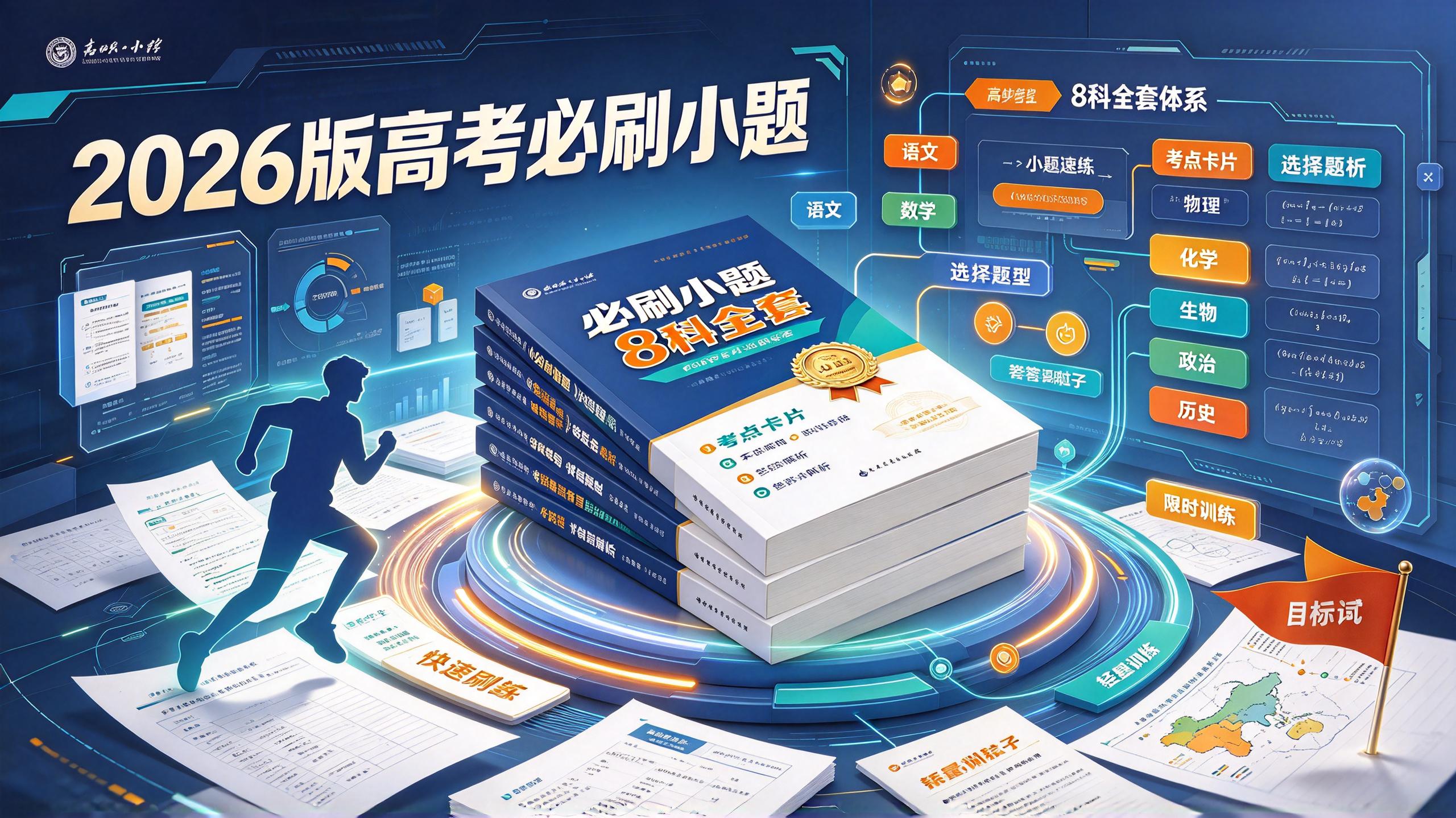 【理想树】2026版高考《必刷小题》8科全套