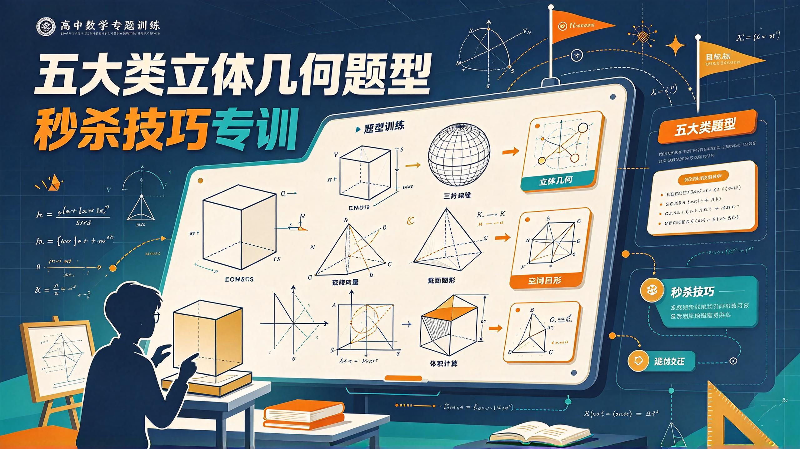 2026高中《五大类立体几何题型秒杀技巧专训》(数学)